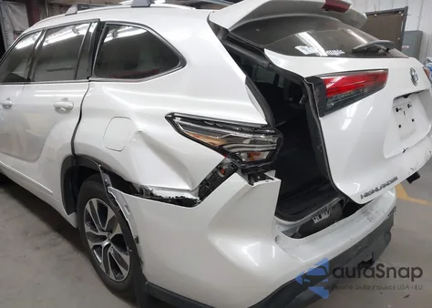 2020 Toyota Highlander Hybrid Xle из США, поврежденный, VIN 5TDHBRCHXLS002018